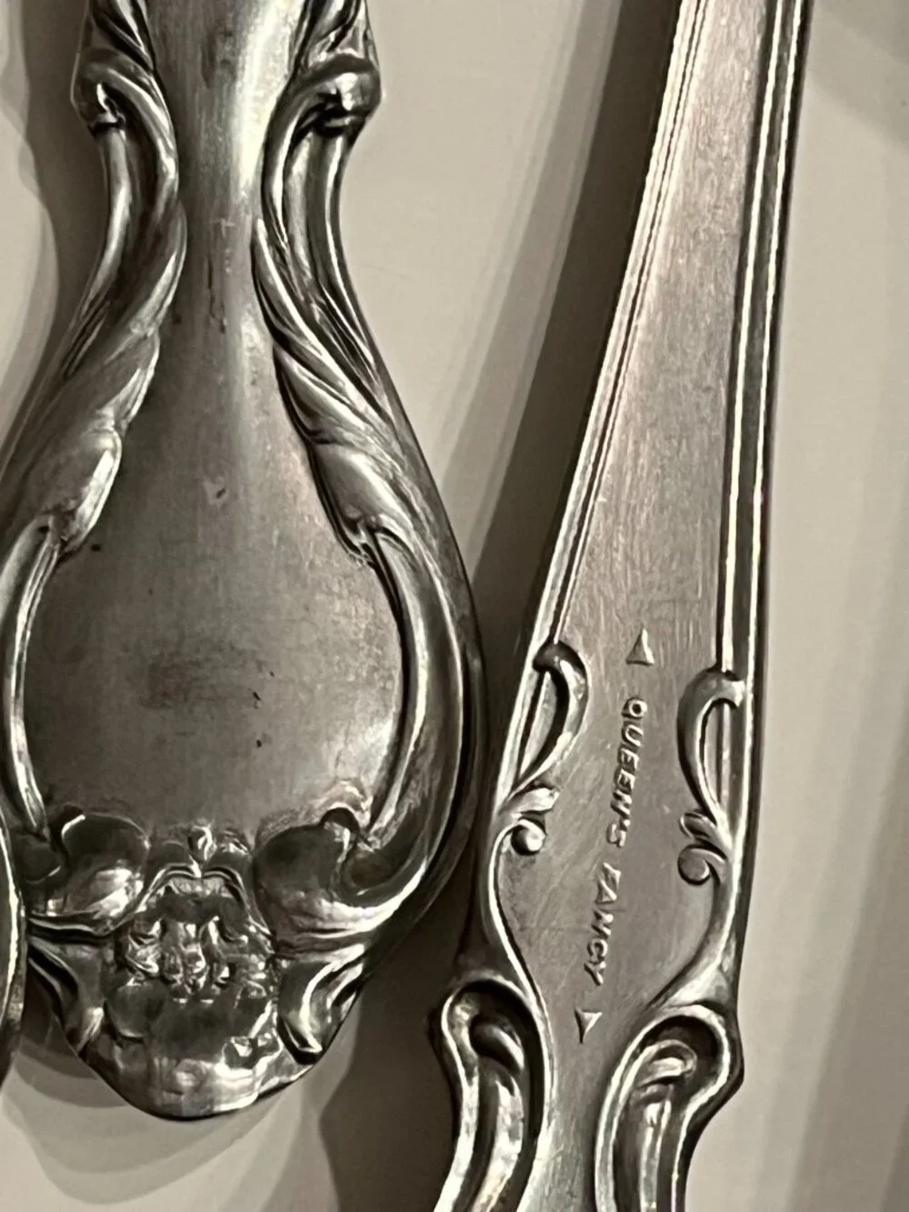 Lyon International Queens Fancy Stainless Serving Pieces Hostess Lot - 12 pieces